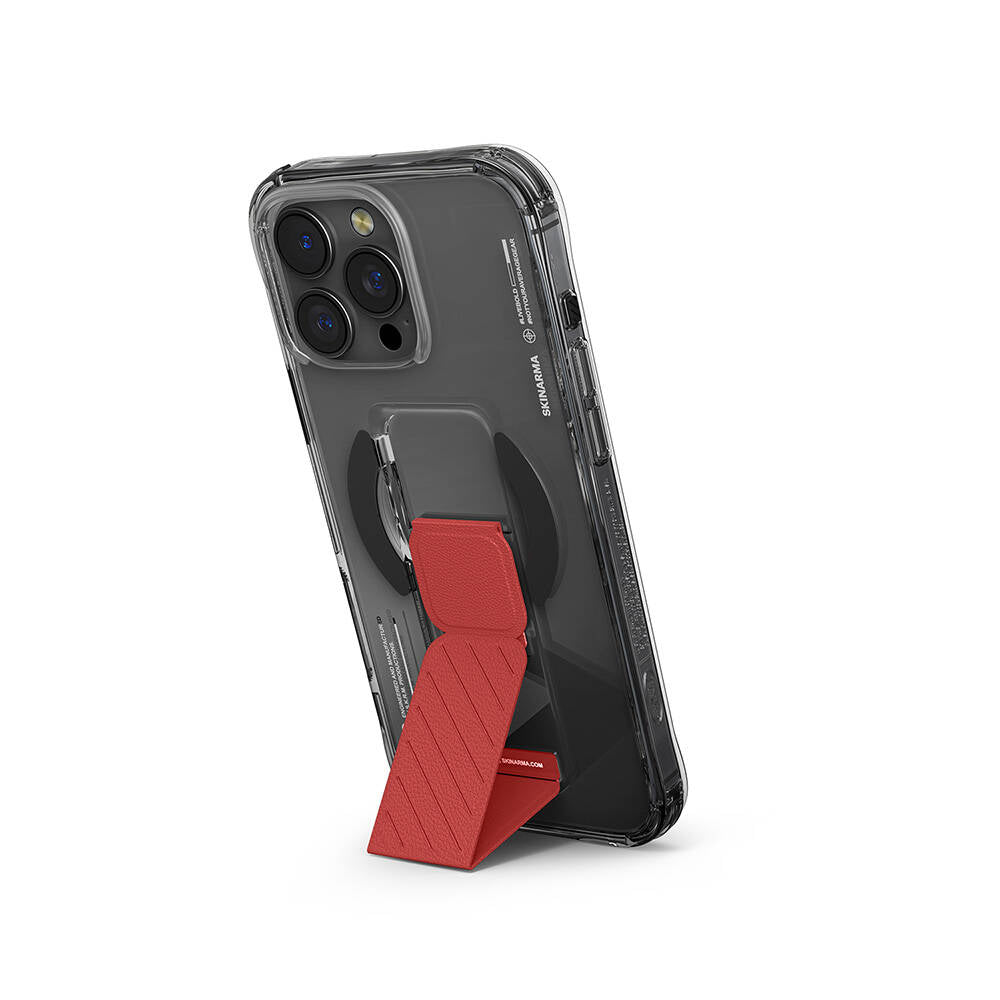 Skinarma Axon iPhone 16 Pro M-safe Teknoloji Desenli Standlı Kılıf Skinarma Axon iPhone 16 Pro M-safe Teknoloji Desenli Standlı Kılıf